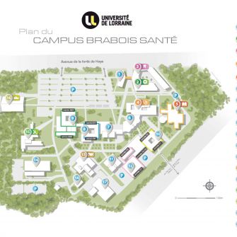Plan du campus 